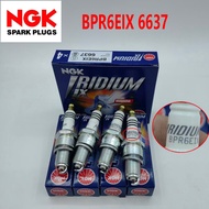 NGK BPR6EIX 6637 Iridium IX Spark Plug Fit Isuzu 2.3 4ZD1 2.6 4ZE1,BMW R100RT/R80 1000cc/800cc,Volvo