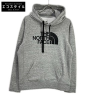 The North Face 灰色 NT12297 混色運動連帽衫，L 碼 [二手]