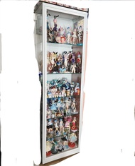 白色玻璃模型櫃 展示櫃 Figure