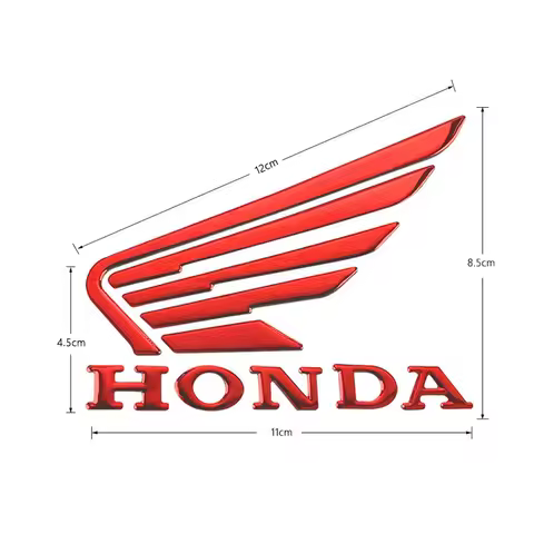 Honda motorcycle accessories circular logo 3D stereoscopic fuel tank sticker suitable for Honda CBR6