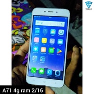 hp android 4G ram 2/16 Oppo A71 Snapdragon ram 2/16 second normal tinggal pakai bergaransi