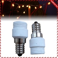 [leipupa] 2 Pieces E14 to G9 Light Socket Adapter Bulb Base Converter Light Bulb Socket Adapter