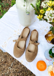 Songbird-Sienna suede mary jane