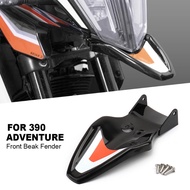 New Motorcycle Accessories Plastic Front Beak Fender Extension Fairing Black/White For 390 ADV 390 A