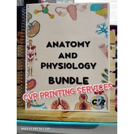 ANATOMY AND PHYSIOLOGY BUNDLE 2024 - 80GSM - FULL COLORED - 290 PAGES Anatomy Book Medical Book