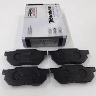 (RBI R2111) (Works Temperature 500°C) (Front) Titanium Metallic Brake Pad for Honda Accord Sa6 Sa6y 