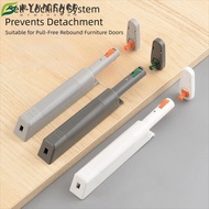 MIOSHOP Door Closers, Push to Open Soft Quiet Close Cabinet Door Rebound Device, Quiet Closer Plasti