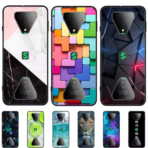 Silicone Case For Xiaomi Black Shark 3S Cover Soft Silicon Phone Case For Xiaomi Black Shark3 2 Case