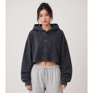 Hoodie Crop Washed Mc.F Supply Co
