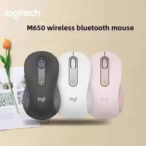 Logitech M650 M650L Wireless Bluetooth Silent Mouse Office Laptop Sensor Technology Advanced Optical