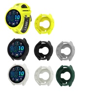 Soft TPU Case Cover For Garmin Forerunner 965 Slim Watch Screen Protector