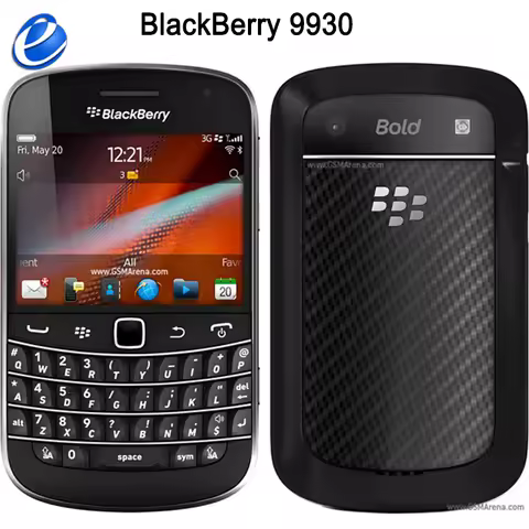 BlackBerry 9930 3G Mobile Phone Unlocked 2.8'' Bold Touch CellPhone 8GB 5MP QWERTY Keyboard BlackBer