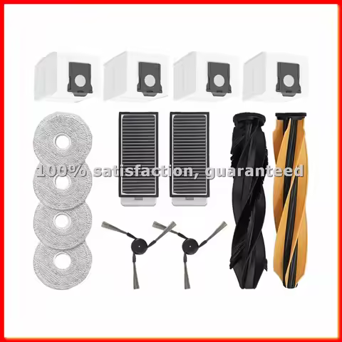 For X50 Ultra Robot Vacuum Spare Parts Main Side Brush Hepa Filter Mop Cloth Dust Bag-A79M