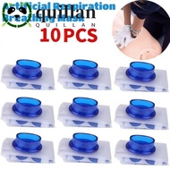 QUILLAN CPR Face Shield, Mouth to Mouth Breathing Respirator Disposable CPR Mask, Portable Professio