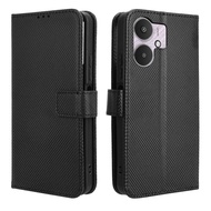 for Redmi 13c 5G Phone Case Redmi 13r 5G/Xiaomi Poco M6 Flip Phone Leather Cover