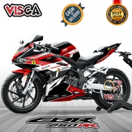 Decal CBR 250 RR Full Body Stiker CBR 250 RR Full Body Striping CBR 250 RR Variasi Keren Decal Holog