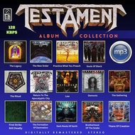 TESTAMENT MP3 CD plays on dvdplayer, pc laptop cdrom