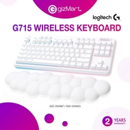 Logitech G715 TKL Wireless Mechanical Gaming Keyboard with Palm Rest White - Tactile / Linear