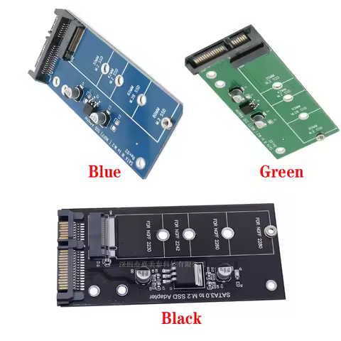 M.2 NGFF SSD to SATA Adapter Card M.2 Interface to SATA 2.5 Inch Serial Solid State Drive STAT3 Adap