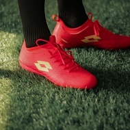 sepatu futsal lotto spark in merah original