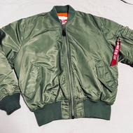 Alpha 血符 稀有限量版 MA1 MA-1 綠 軍綠 外套 飛行外套 夾克 飛行夾克 美國 軍裝 vintage 古著 雙面 男