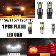 LED FLASH (1PC) 27LED Car LED Signal Brake Reverse Light Bulb Flash 1156/1157/T15/T20