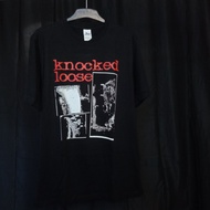 kaos band/t-shirt knocked loose/knocked loose merch