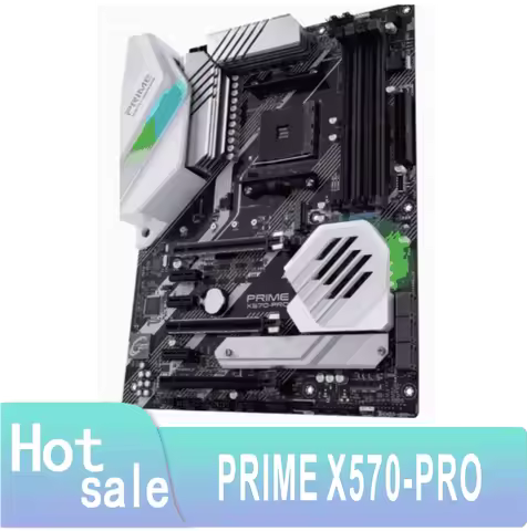 Original PRIME X570-PRO Motherboard AM4 AMD X570 DDR4 128GB PCI-E 4.0 HDMI SATA III USB3.2 ATX For R