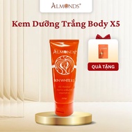 Kem Kích Trắng Body X5 Almonds 200gr hiêu quả an toàn