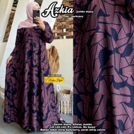 TERBATAS Baju Gamis Harian Wanita Ibu Ibu Denim Diana Super Jumbo Big