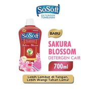 SOSOFT DETERGEN CAIR 700ML / SOSOFT LIQUID DETERGEN