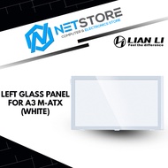 LIAN LI LEFT GLASS PANEL FOR A3 M-ATX - (BLACK | WHITE)