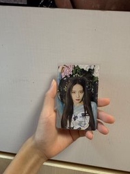 Jisoo ME tag版固配小卡