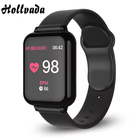 Hollvada B57 Smart Watch IP67 Waterproof Smartwatch Heart Rate Monitor Multiple Sport Fitness Tracke