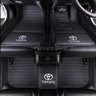 For Toyota VIOS CAMRY Harrier COROLLA CROSS  Sienta IZOA YARIS Car Floor Mats Striped design Car Carpet fit car mat karpet