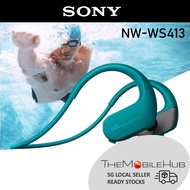 Sony NW-WS413 Walkman 4GB Headphones Waterproof Dust Proof Sports Gym Mp3 Digital Music Player Internal Memory