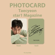 PC-0895, Unofficial Photocard Taecyeon 2PM star1 2 sisi