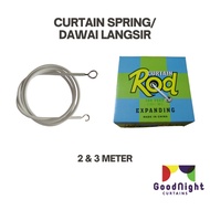 [Ready Stock⚡Ship in 24 Hours⚡WAYAR LANGSIR / CURTAIN SPRING ROD / DAWAI LANGSIR / TALI LANGSIR