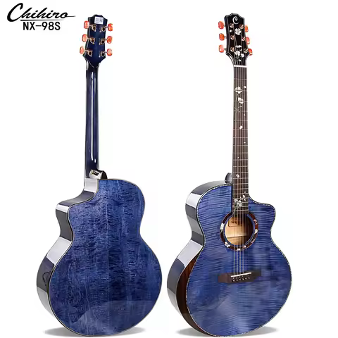 CH-NX-98S High Quality Chihiro Wholesale Acoustic Guitar Cutaway Chinese 41 Inch New Designs Hot Sal