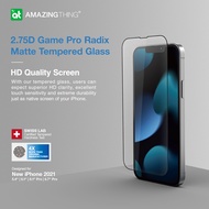 AMAZINGthing รุ่น Radix Glass ฟิล์มกระจกกันรอยสำหรับ iPhone 13 / 13 Pro / 13 Pro Max
