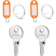 Kunci Gantian Universal CH751, 5 Keping Kunci RV CH751, untuk Pintu Camper, Kunci Penyimpanan RV, Ka