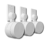 Google WiFi Outlet Holder Mount: [New 2020 – Present Version – Round Plug] The Simplest Wall Mount H