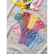 Ready-to-use souvenir ribbon 2.5 cm free gold wire UK 8x15 cm ready-to-use square ribbon/ ready-made