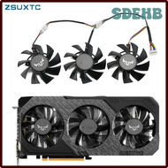 SDEHB 75MM 7Pin FD8015U12D GTX1660 RX5700 RX5700XT for ASUS GTX 1660Ti 1660super RX 5700 XT TUF X3 O