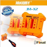 JAKEMY JM-X2 เครื่องทำแม่เหล็ก และ ลบความเป็นแม่เหล็ก ให้ไขควง Magnetizer/Demagnetizer with Screwdriver Holes Size: Medium