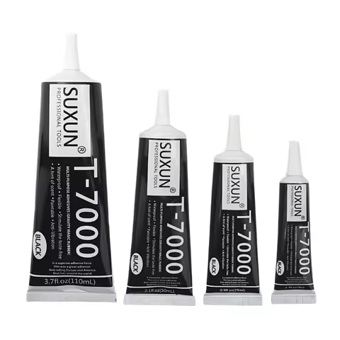 SUXUN T7000 15ML 25ML 50ML 110ML Black Contact Phone Repair Adhesive T-7000 Glass Plastic Universal 