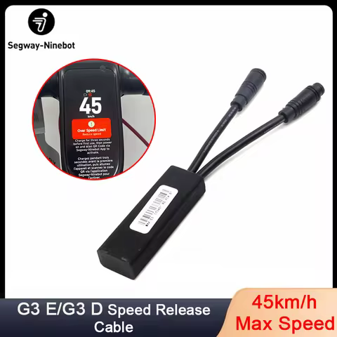 Release Speed Limit Cable Ninebot by Segway Max G3E/G3D Scooter Max Riding Speed 40km/h Customized U