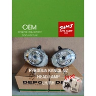 FREE H4 PERODUA KANCIL 02YR K4 HEAD LAMP (DEPO) TAIWAN