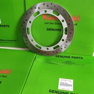 41080-1418 DISC FR SILVER PAINT Piringan disc cakram depan Ninja 150 old velg jari-jari original