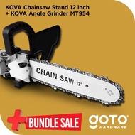 BUNDLING KOVA NY2012 CHAINSAW DAN KOVA MT954 ANGLE GRINDER GERINDA